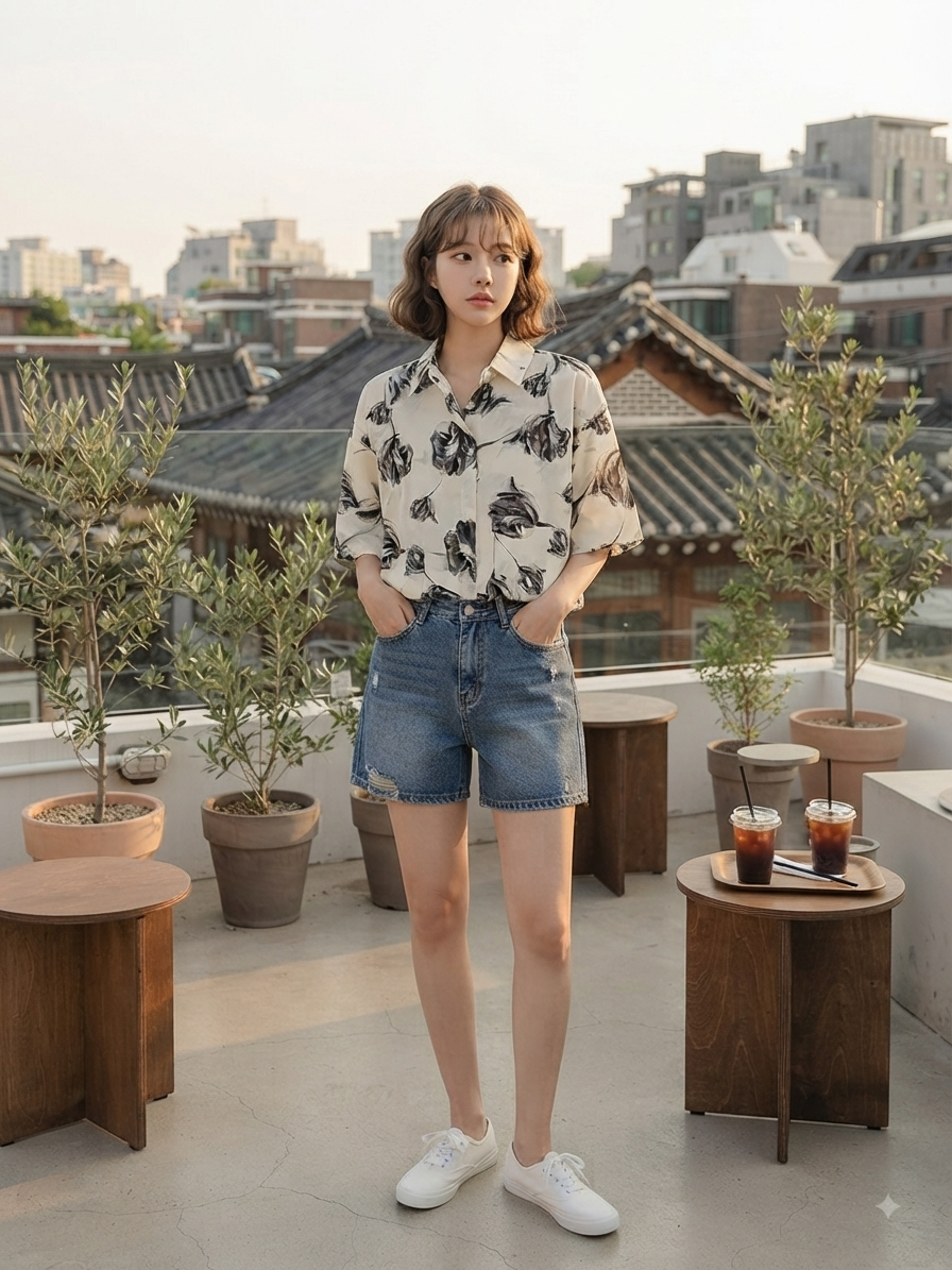 Bloom Printed Shirt