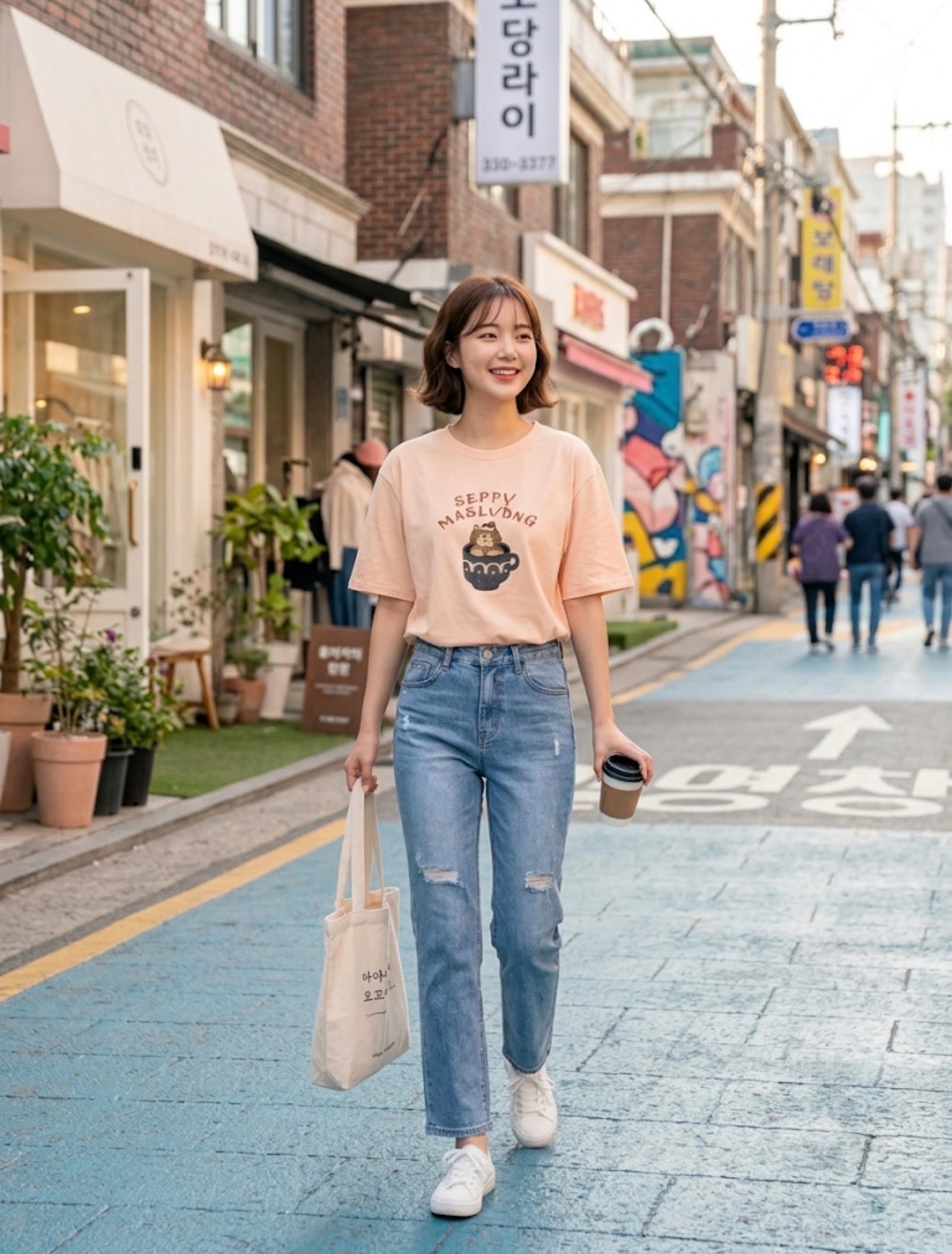 Sippy Smiles Tee - pink