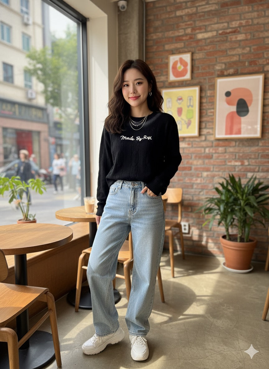 Chai Latte Knit - Black