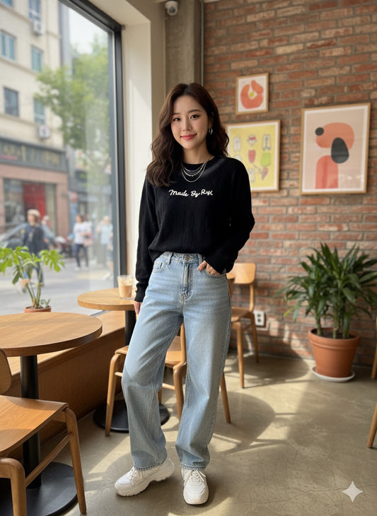 Chai Latte Knit - Black