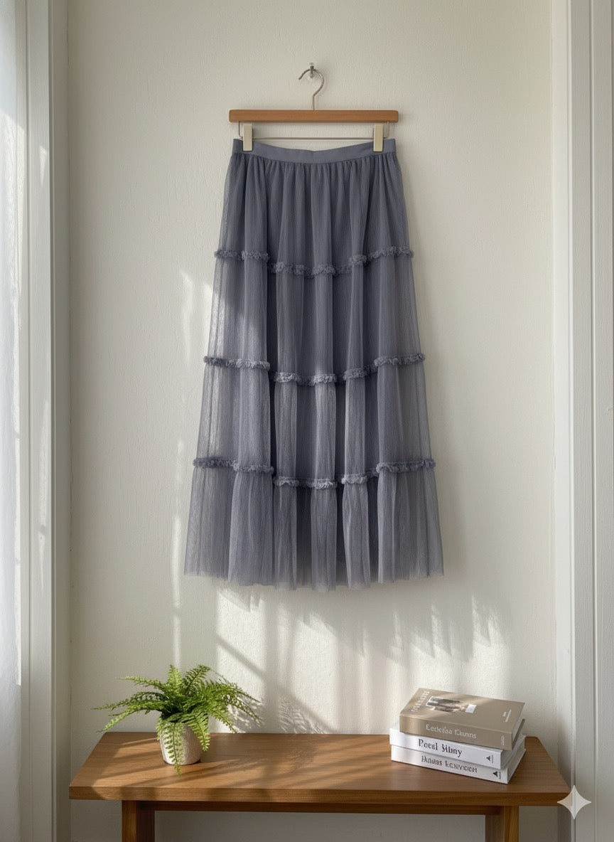 Ash Dream Mesh Skirt