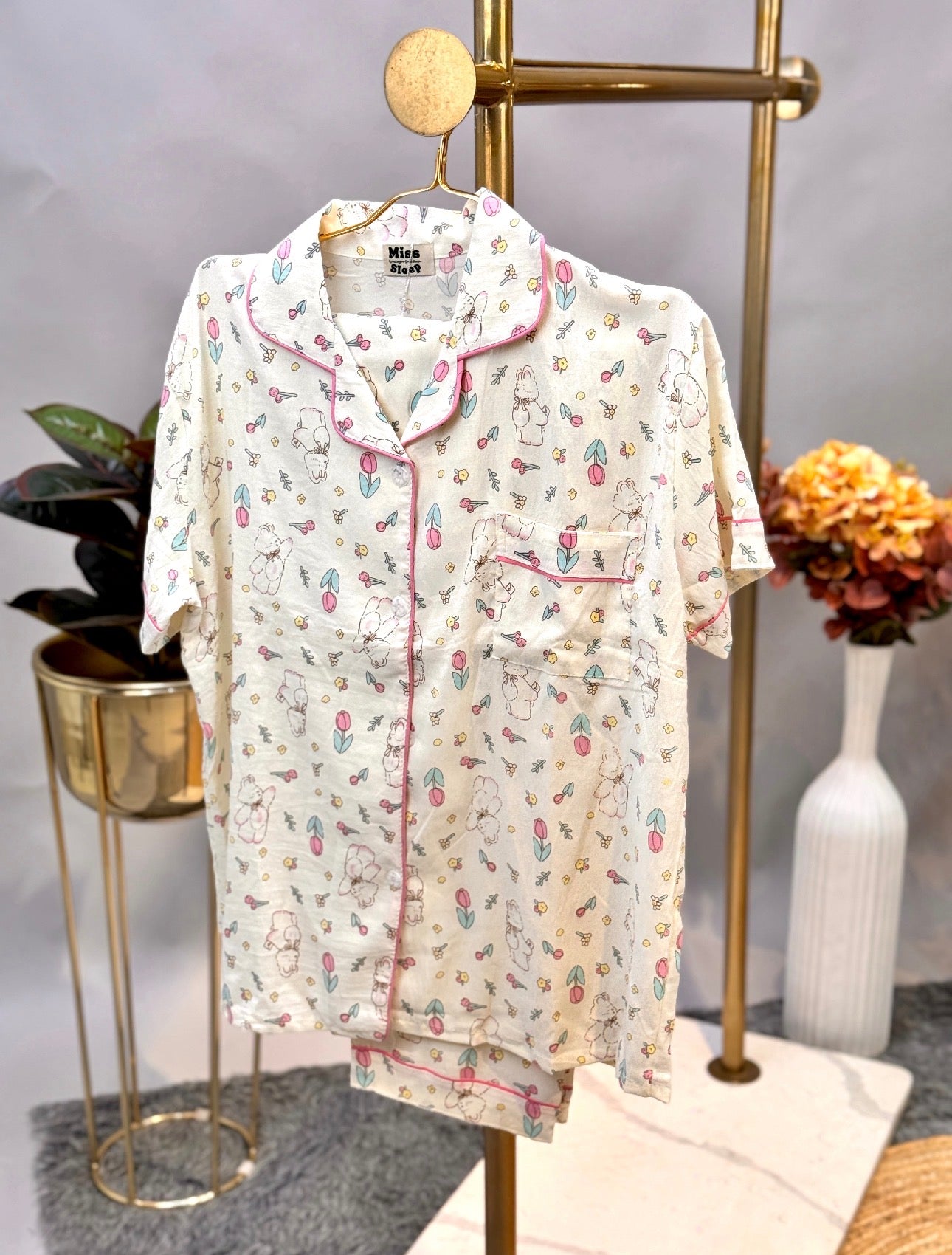 Pinterest Two-Piece Sleepwear Set