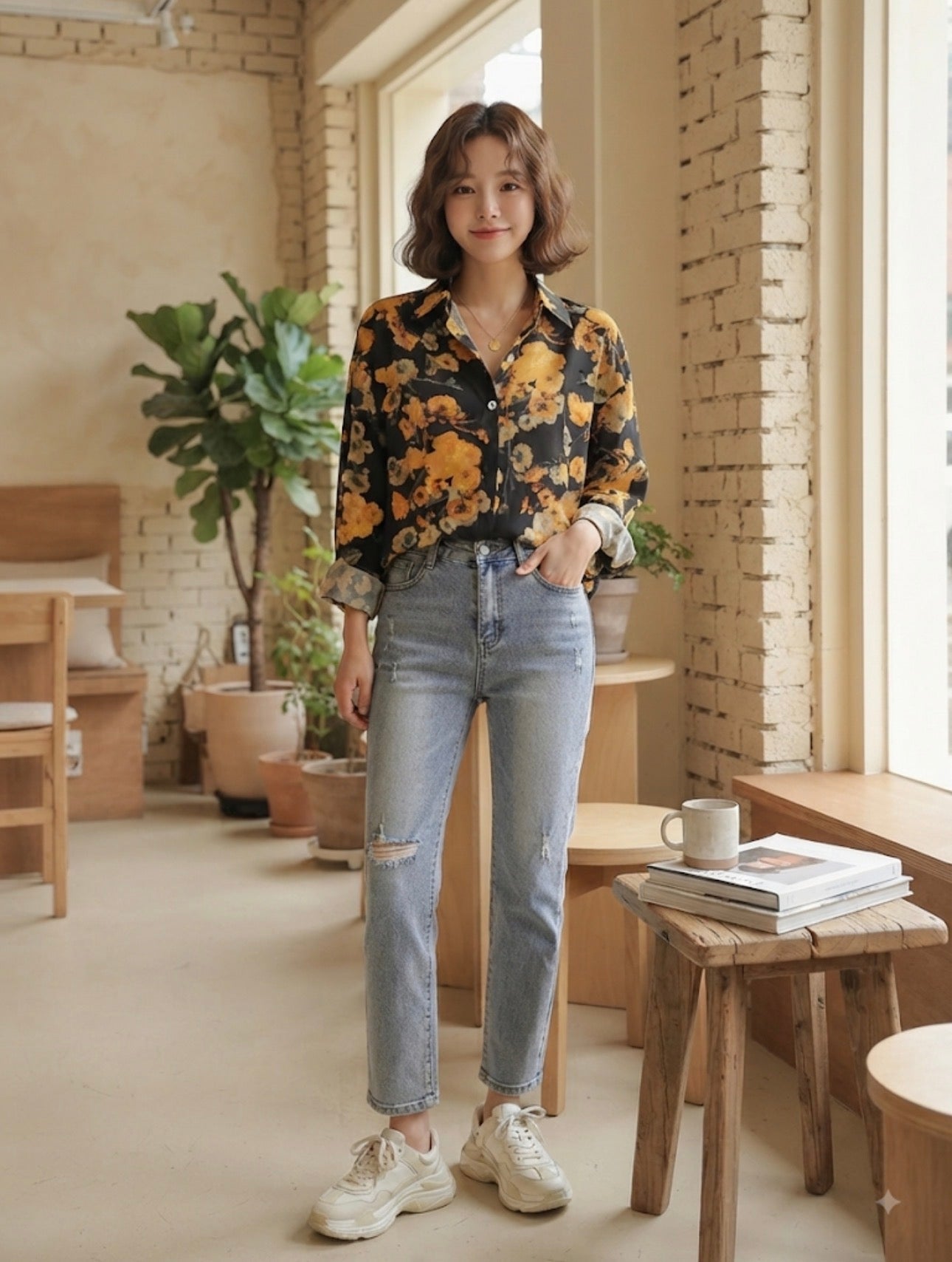 Moody Floral Shirt