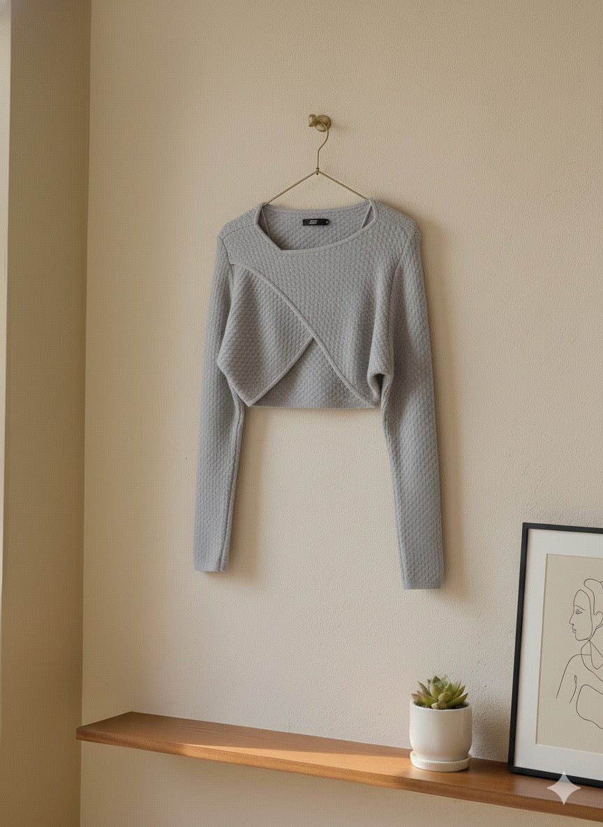 Ballet Wrap Shrug - Ash