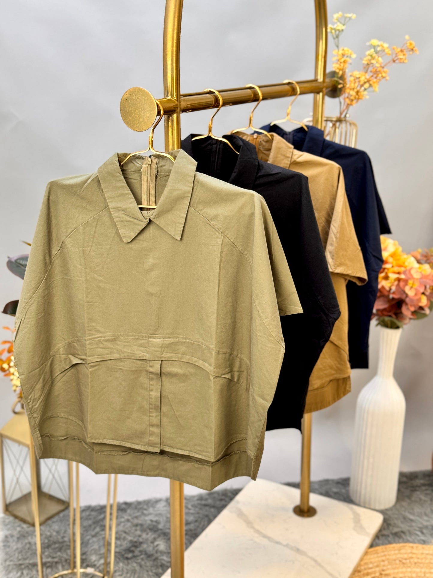 Urban Cargo Collar Top