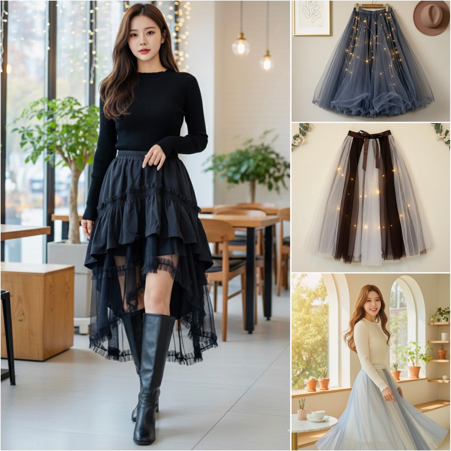Net Overlay Skirts