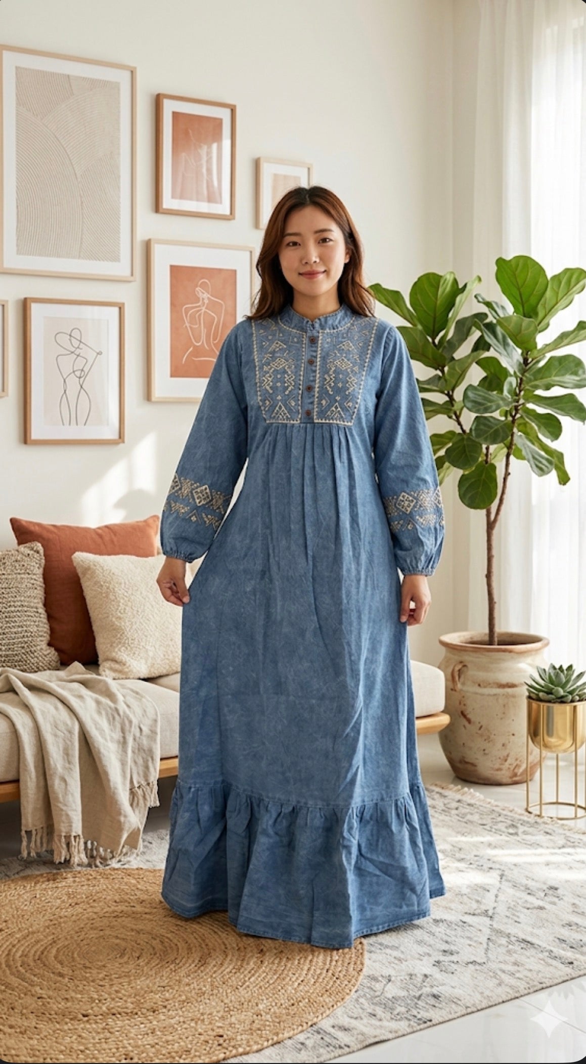 Denim Gowns