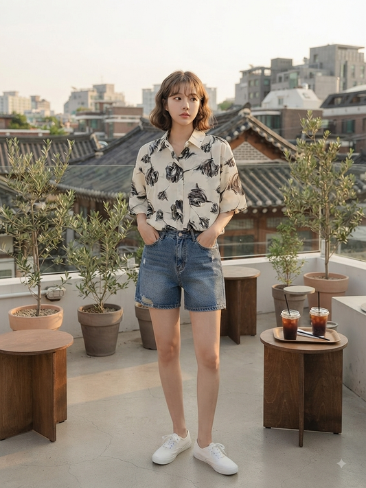 Bloom Printed Shirt