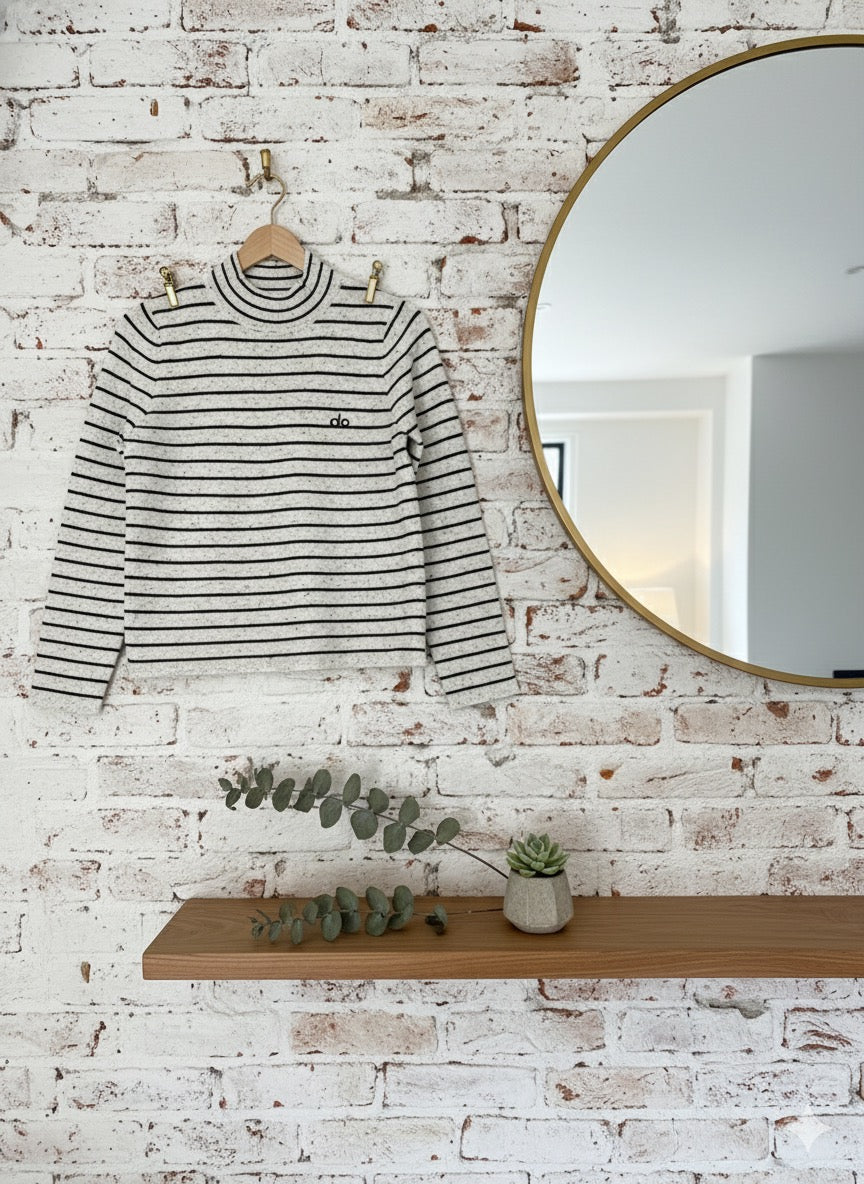 Alo Mock-Neck Top - Off White