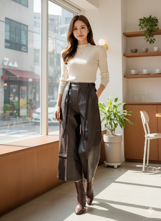 Urban Leather Trouser