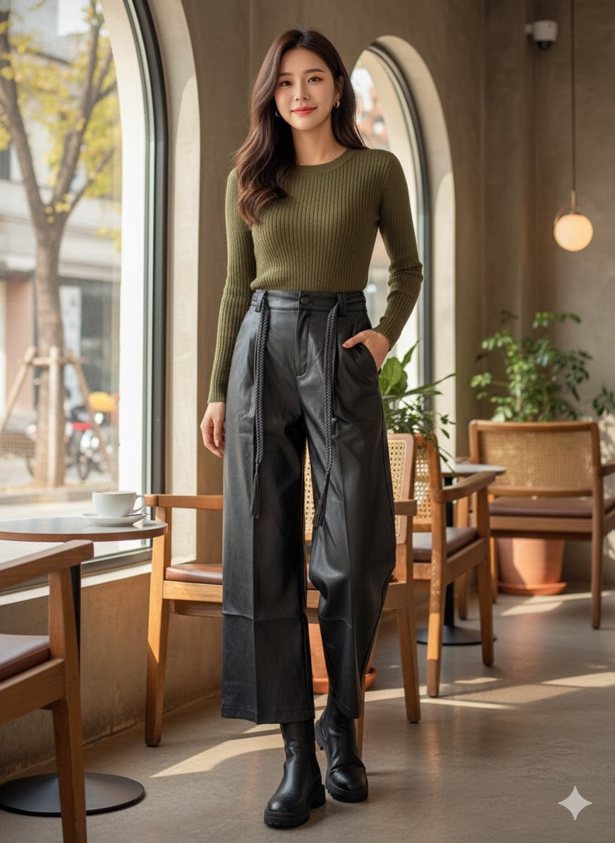 Urban Leather Trouser