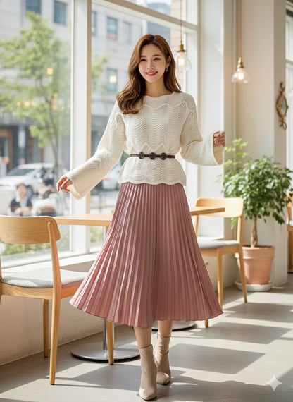 Ocean Knit Pullover - White