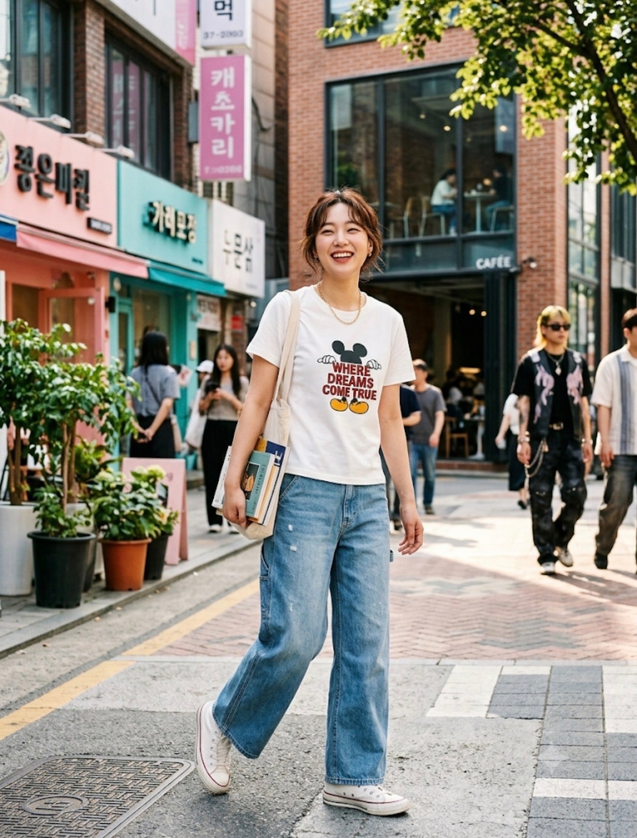 Weekend Bliss Tee - white