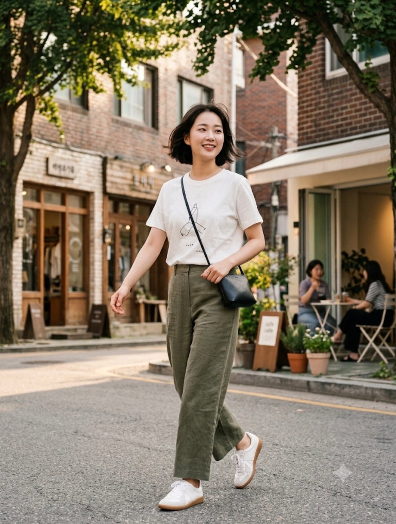 Urban Sketch Tee - White