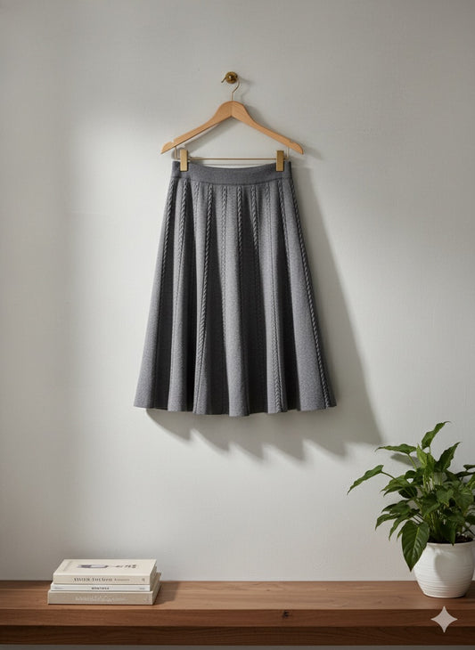 Warm Whisper Skirt - Ash