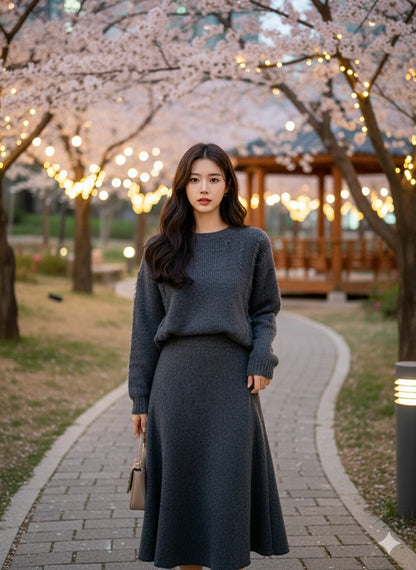 Blush Harmony Knit Set