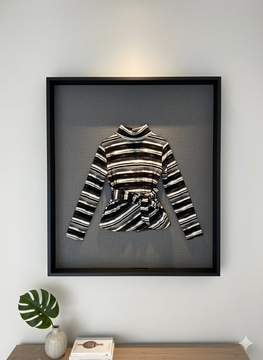 Turtleneck Tie-Front Top