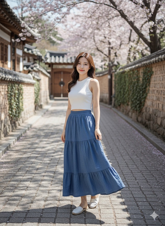 Denim Dream Skirt - Light