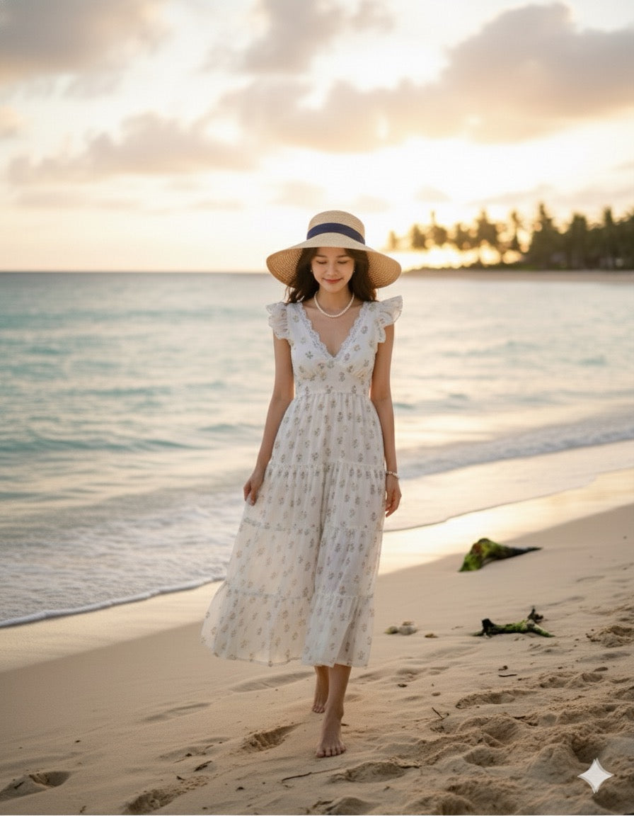 Floral Ruffle Sundress