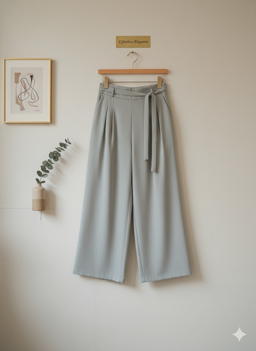 Chic Bow-Tie Culottes