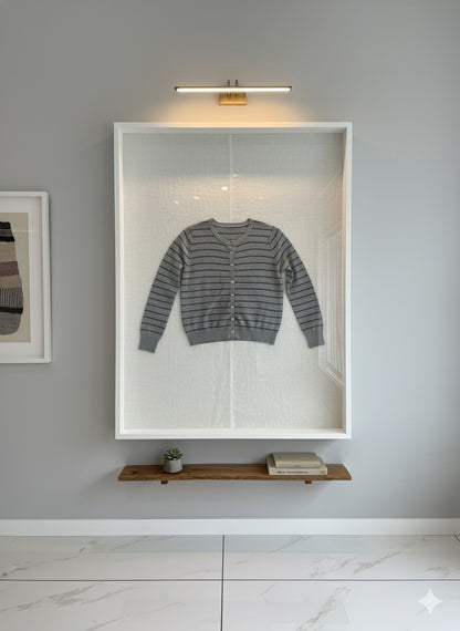 Preppy Cardigan - Grey