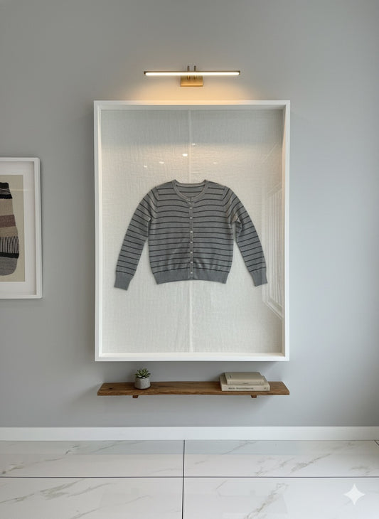 Preppy Cardigan - Grey