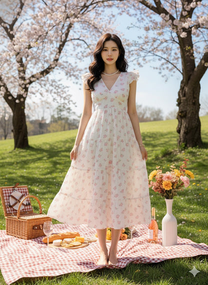 Floral Ruffle Sundress