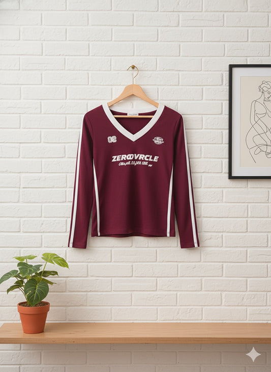 Collegiate Jersey - Maroon