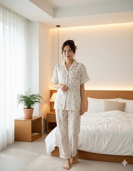 Pinterest Two-Piece Sleepwear Set