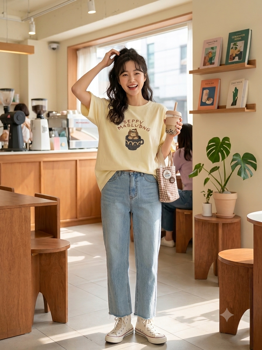 Sippy Smiles Tee - Yellow