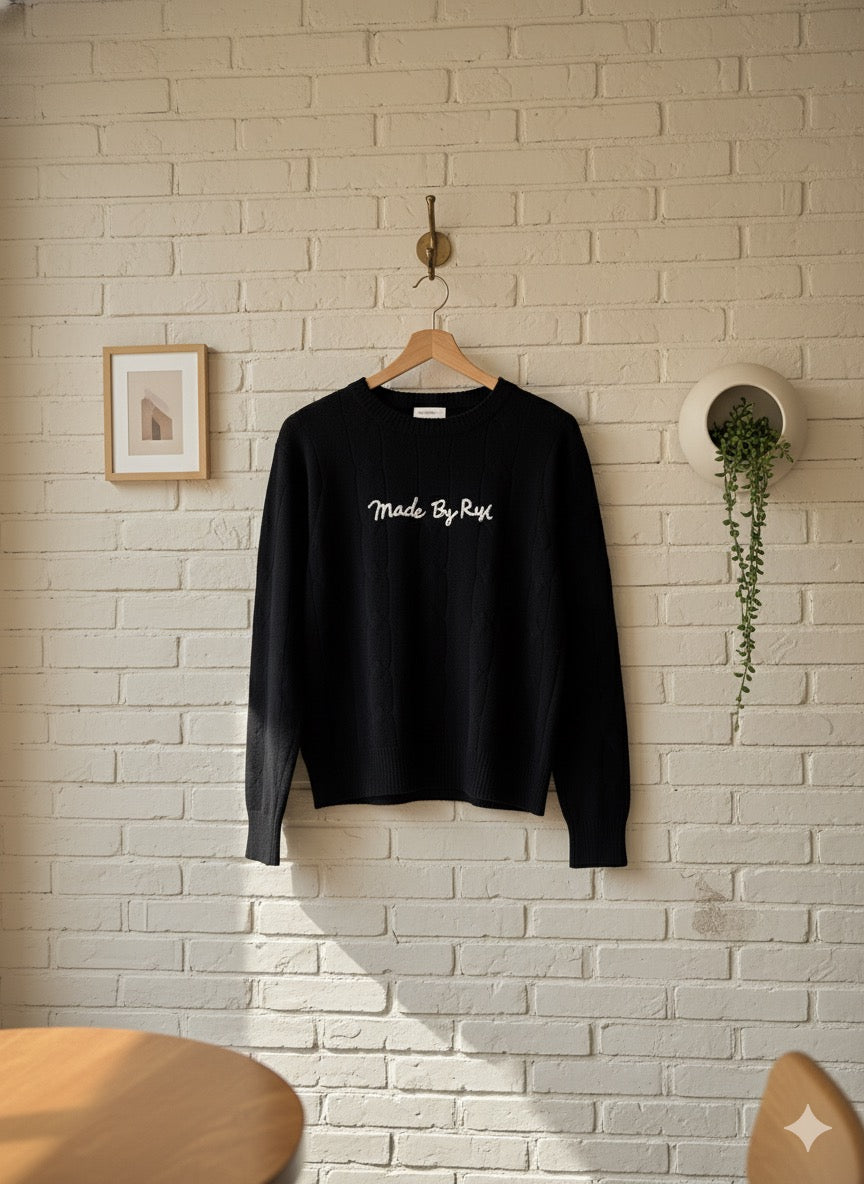 Chai Latte Knit - Black