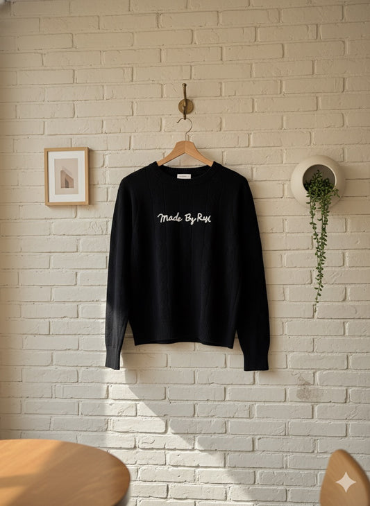 Chai Latte Knit - Black