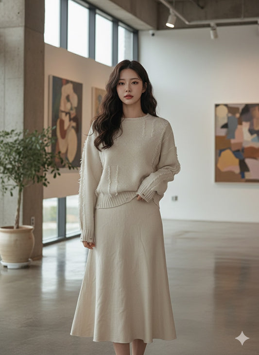 Blush Harmony Knit Set