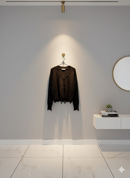 Dewdrop Knit - Black