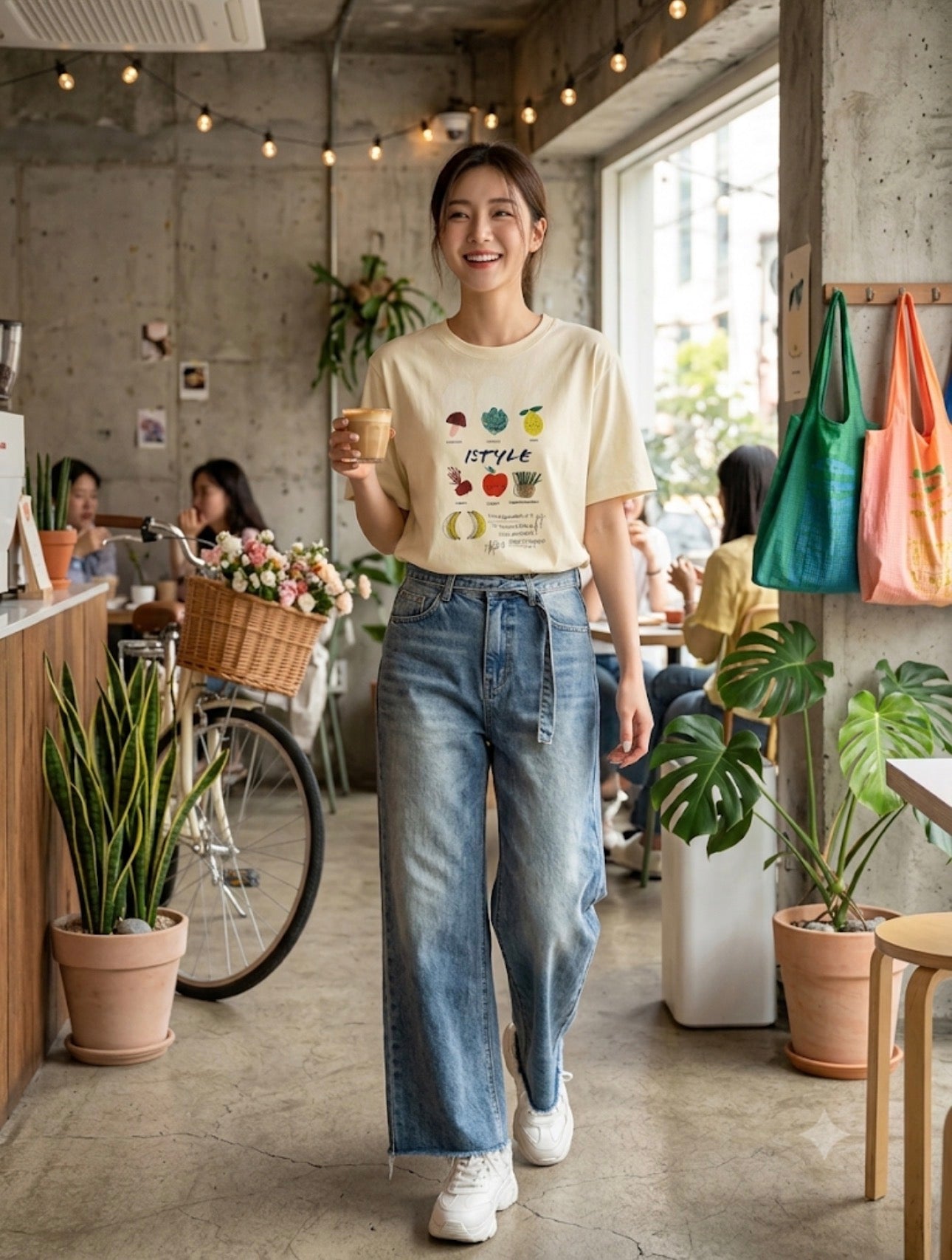 Cuddle Club Tee - Yellow