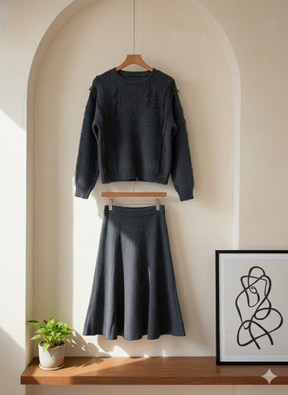 Blush Harmony Knit Set