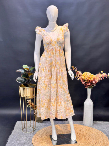 Floral Ruffle Sundress