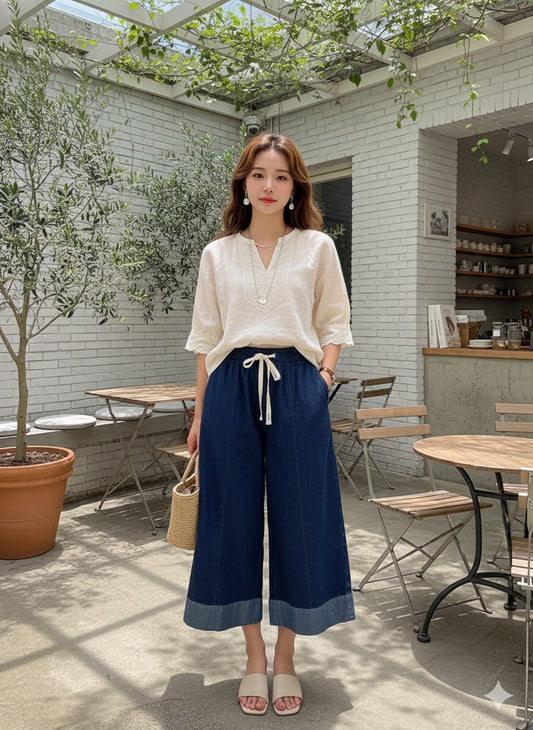 Denim Culottes