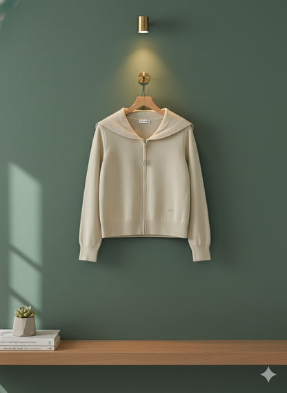 Sailor Collar Jacket - Off White