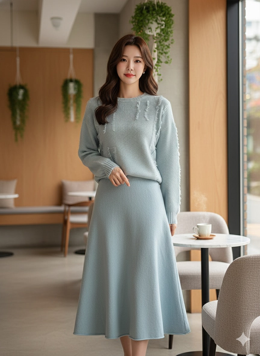 Blush Harmony Knit Set