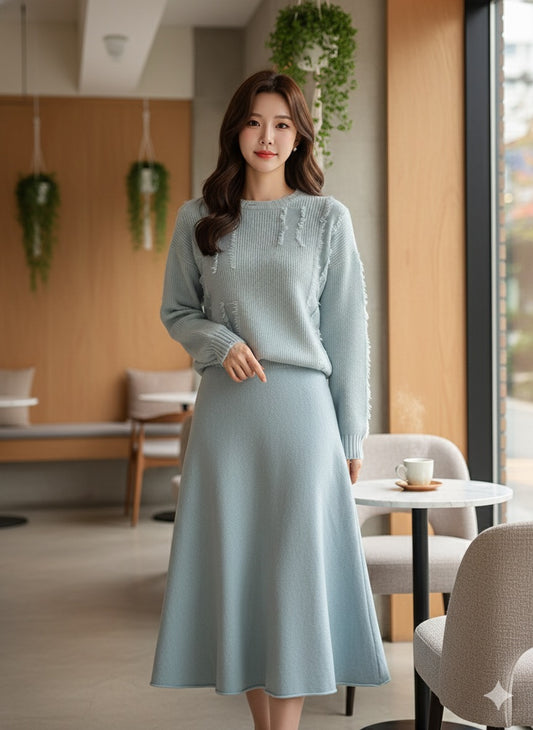 Blush Harmony Knit Set