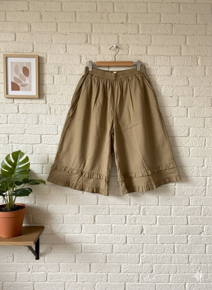 Gaucho Pants - Beige