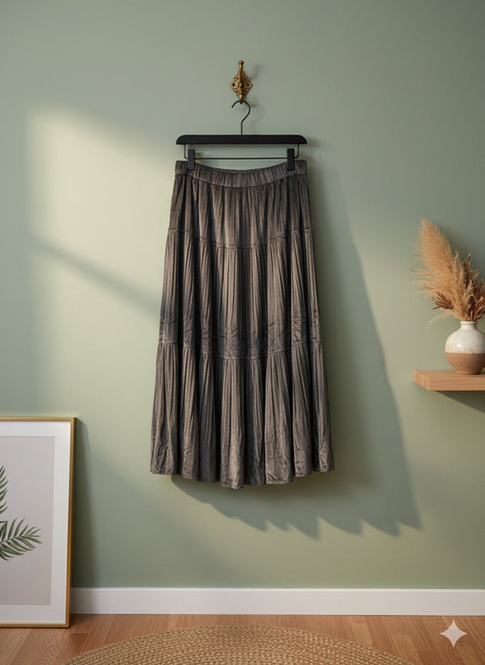 Off-Black Gypsy Skirt