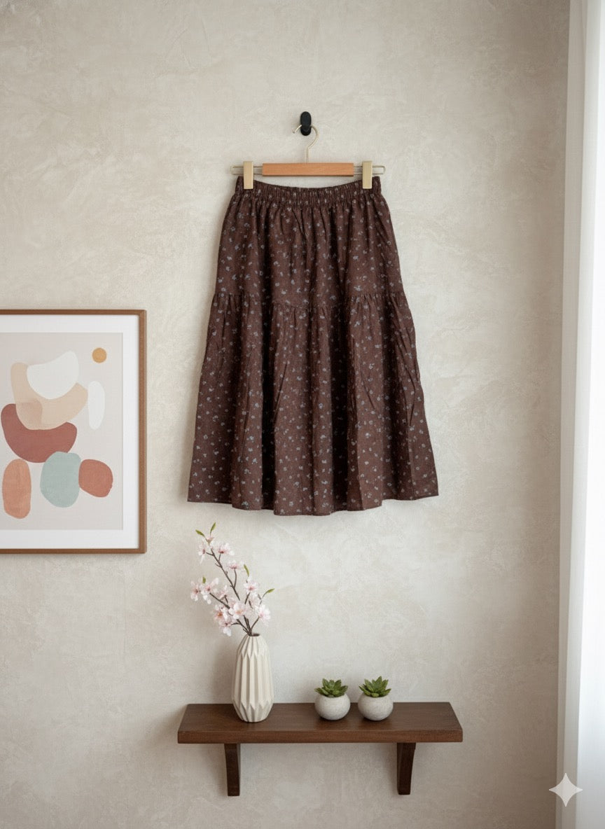 Ditsy Floral  Skirt