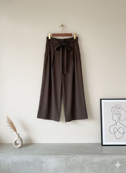 Chic Bow-Tie Culottes