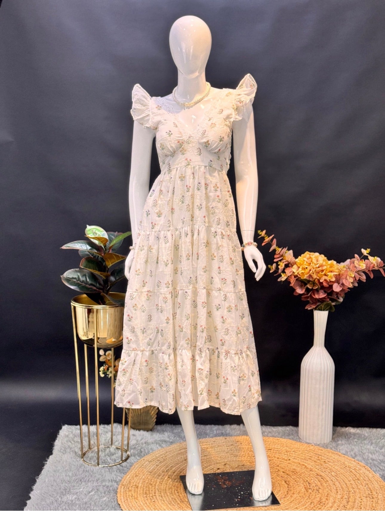 Floral Ruffle Sundress