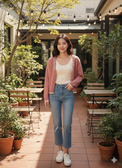 Close-fit Camisole - Pink