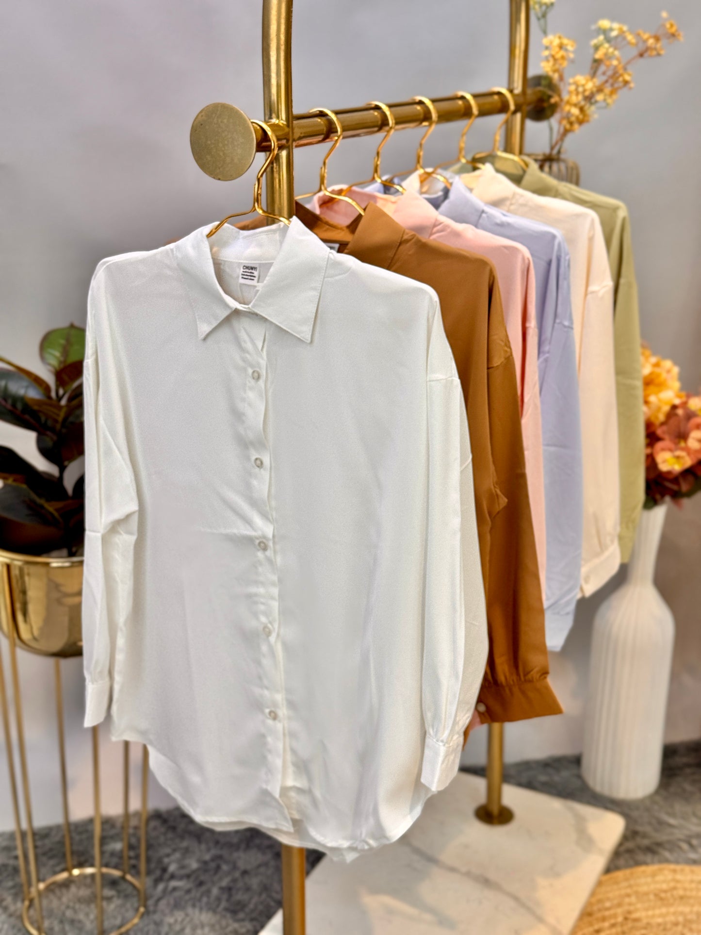 Oversized Button-down Shirts