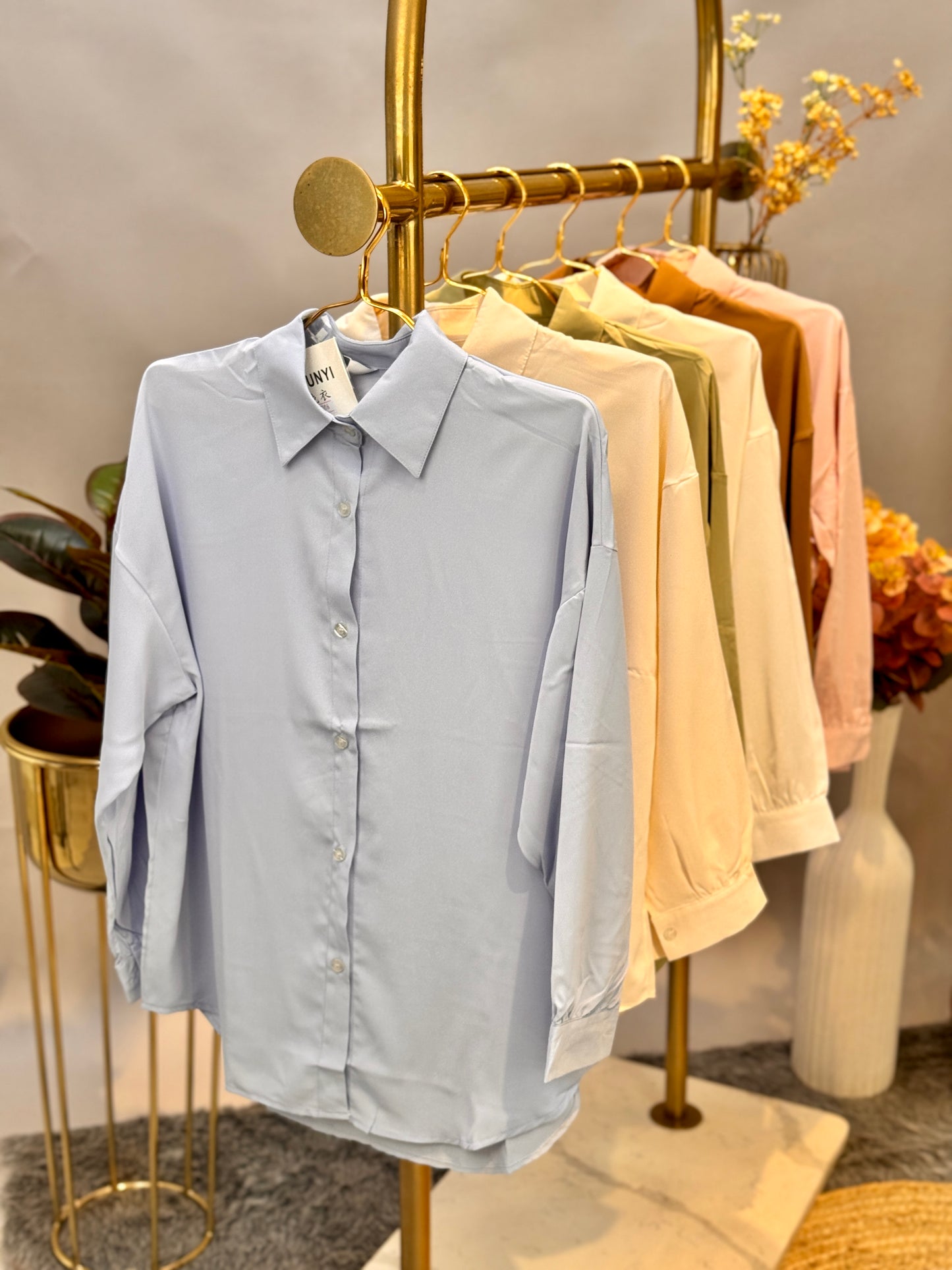 Oversized Button-down Shirts