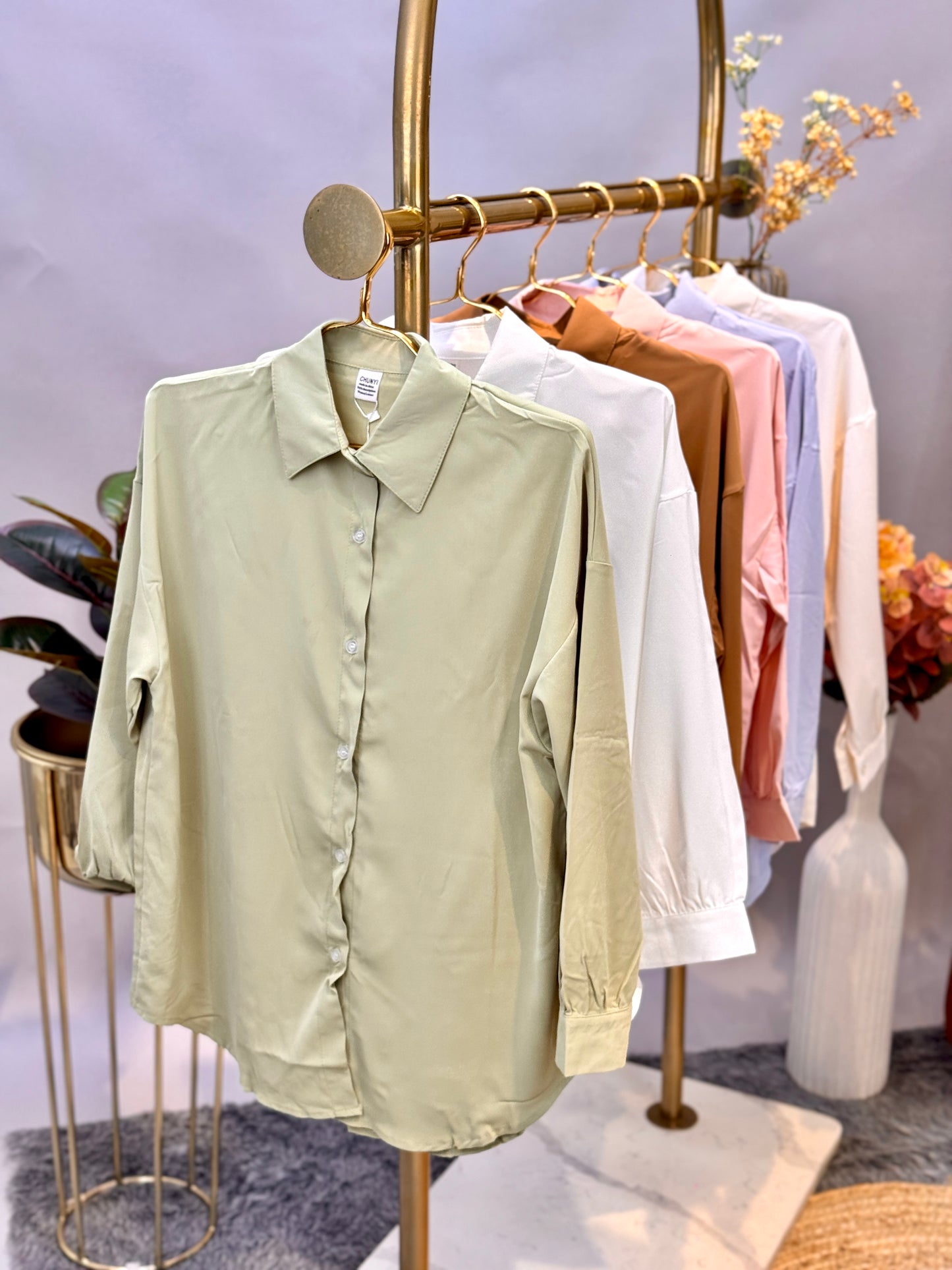 Oversized Button-down Shirts